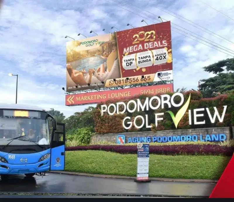 TURUN HARGA!! 2BR APT PODOMORO GOLF VIEW FULL FURNISHED