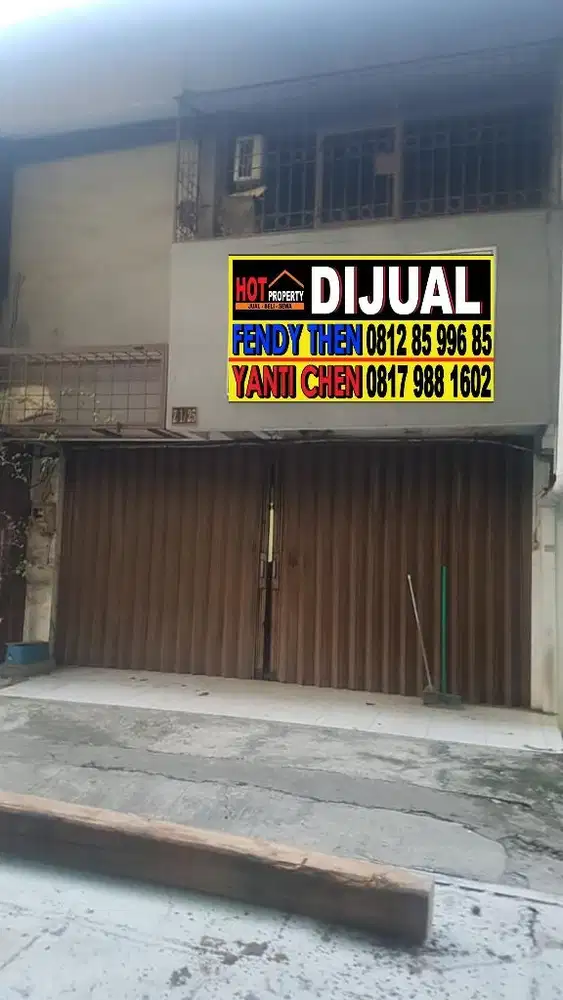 Dijual Ruko TPI 2 Lokasi Strategis Luas 5X18