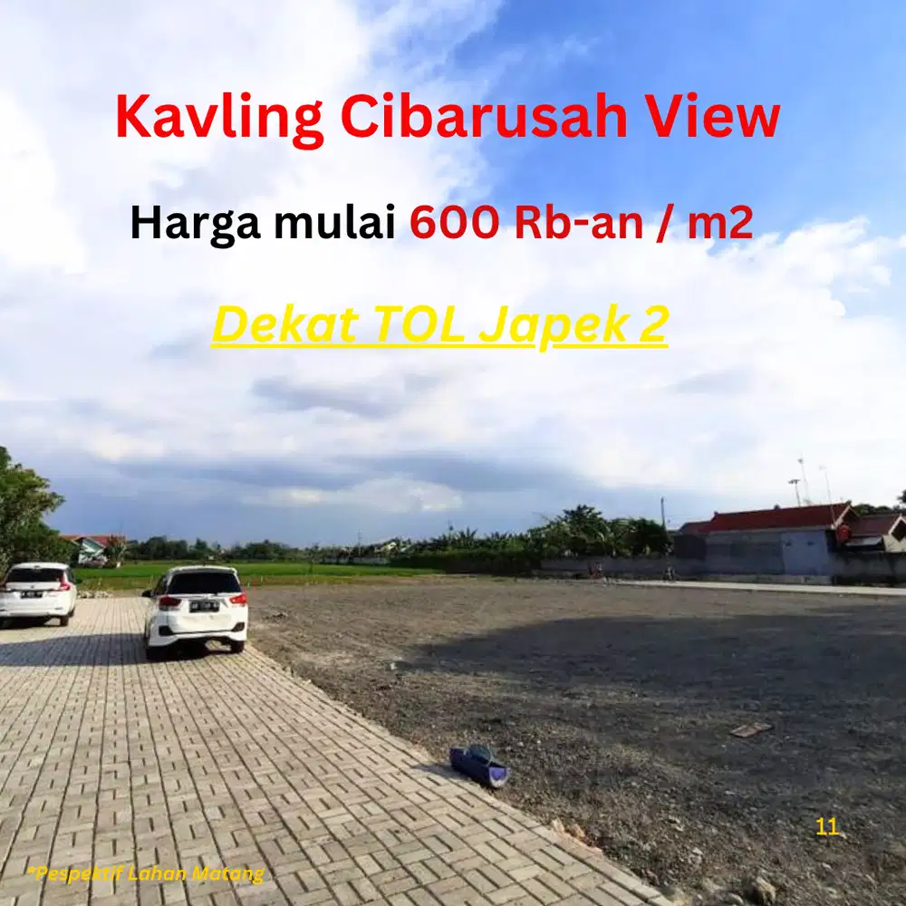 Jual Kavling Cibarusah View, Sertifikat SHM & Akses Lokasi Mudah