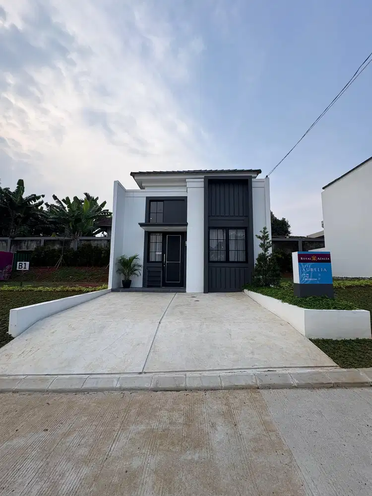 Rumah Mewah Tanah Luas 72m dekat Pintu Tol Legok BSD Cuma 500 Jutaan