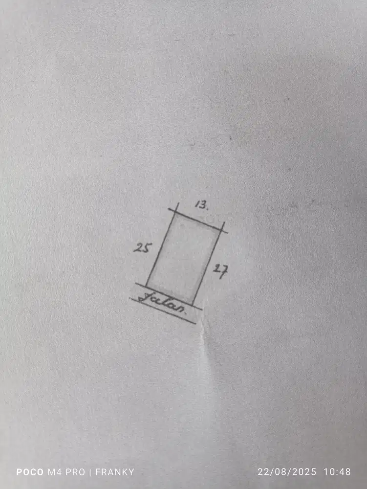 Tanah di Panancangan kota serang banten dekat tol serang timur