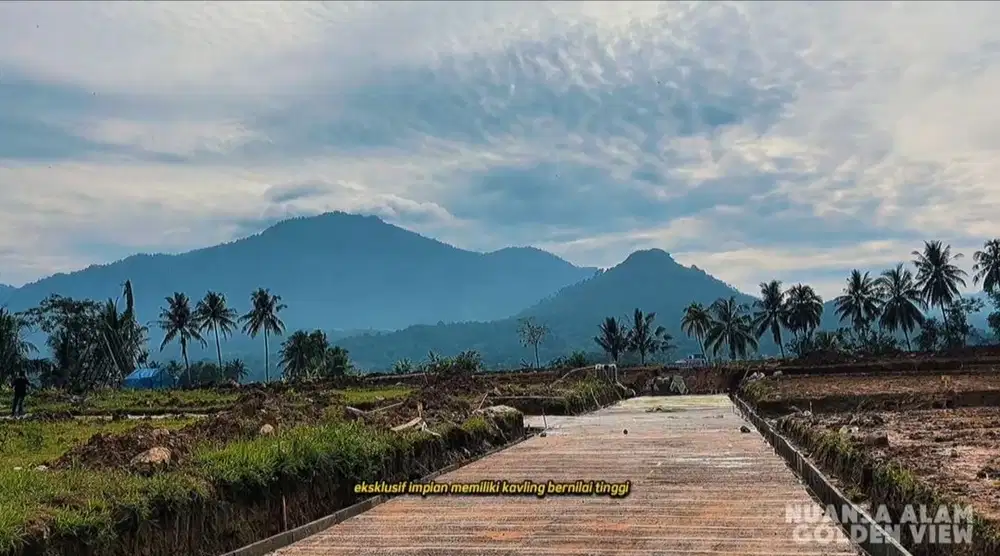 Paling Murah Di bulan ini Tanah Murah Terindah Nuansa Alam Golden View