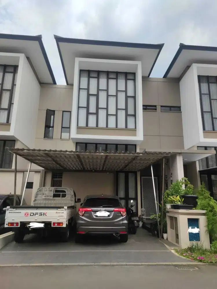 Termurah rumah 2lt 2+1km Cluster Asya Semayang Jgc Jakarta Timur