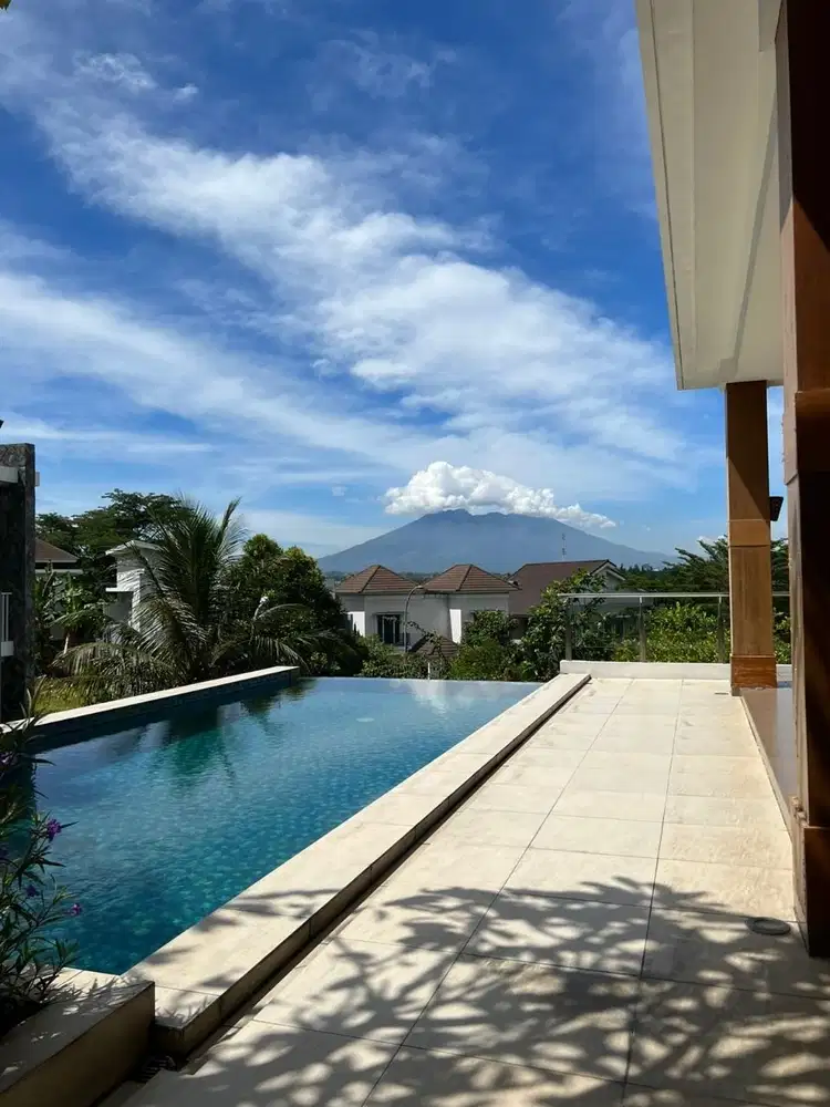 Dijual rumah view' gunung cluster Sentul city Bogor