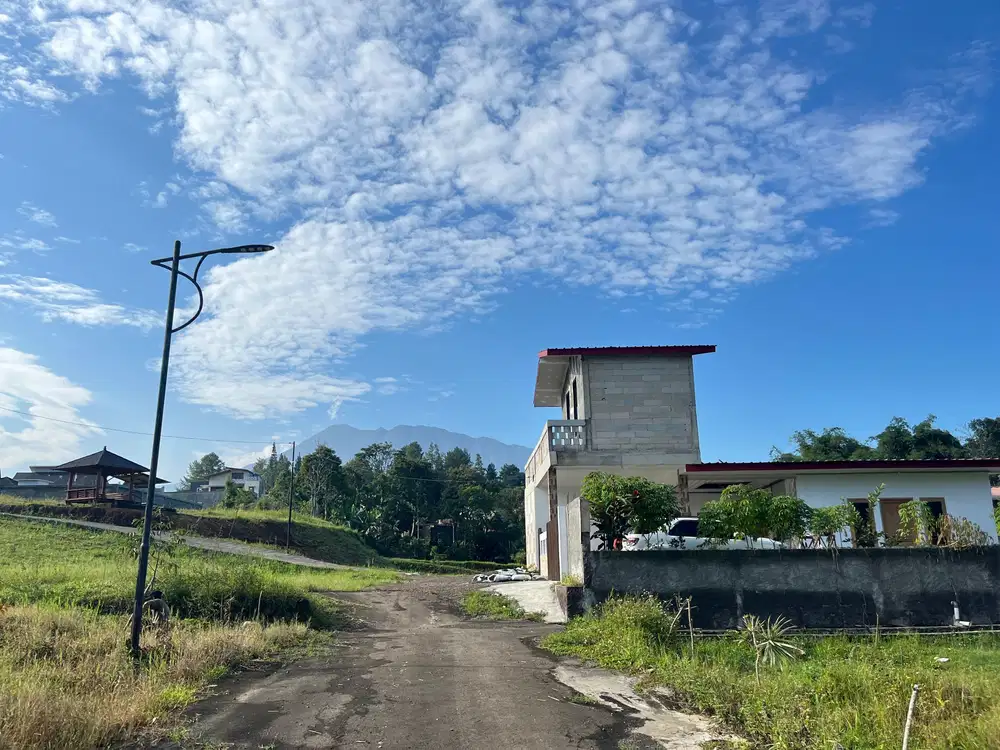 Tanah di puncak megamendung luas 295m2 dekat tol gadog