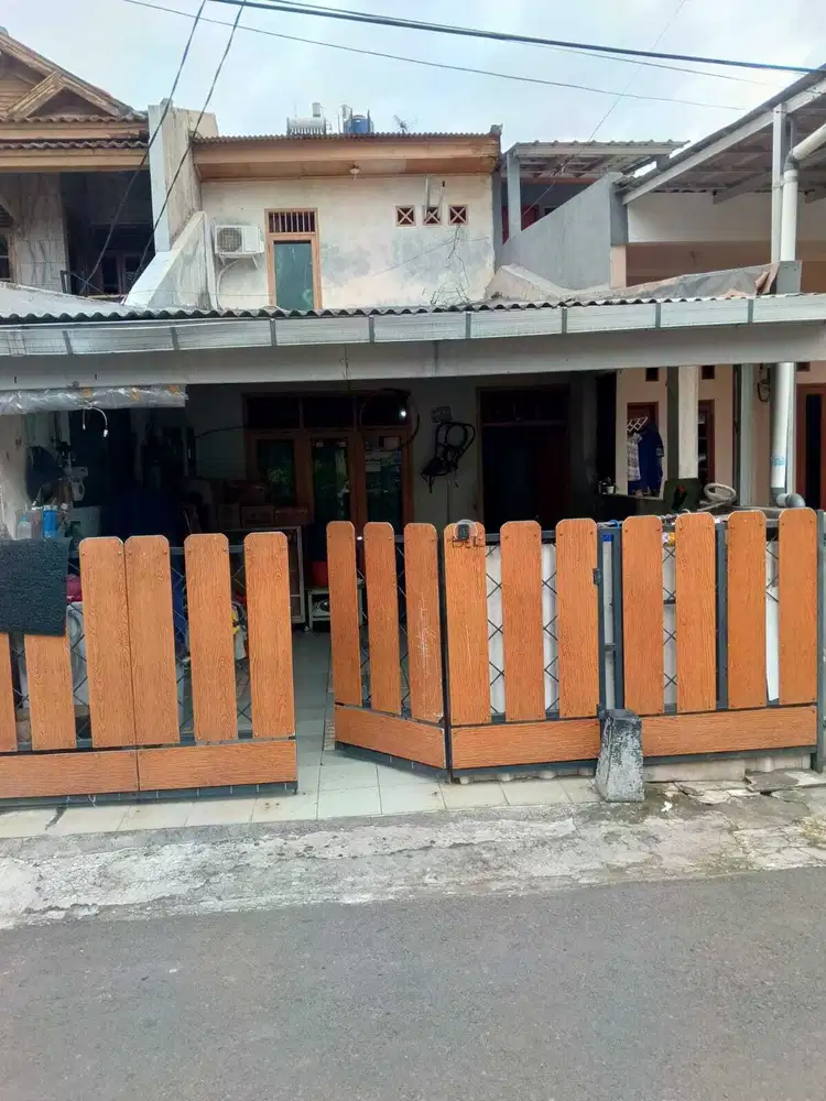 Rumah murah bebas banjir jl 2mobil di perumkar dki, pondok kelapa