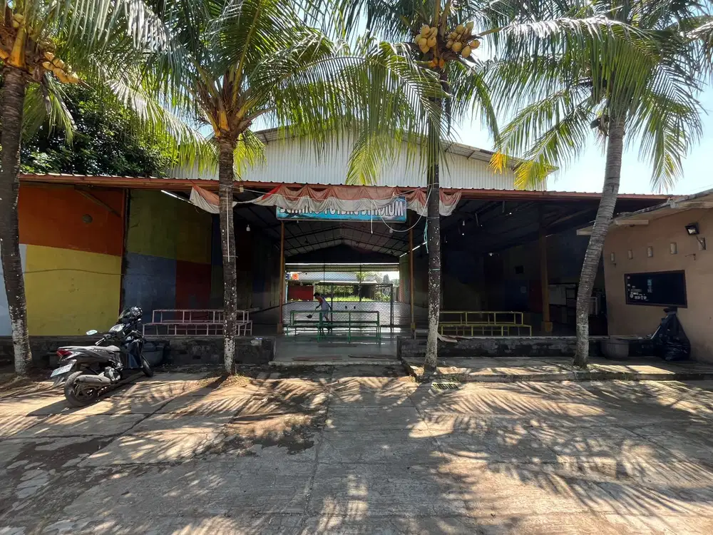 Disewakan Gudang Luas Lapangan Futsal di Serang Setu Bekasi