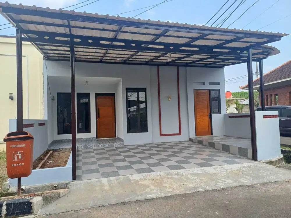 RUMAH CANTIK DI KARAWACI, HOEK, SUDAH DI RENOV, LANGSUNG HUNI, SHM