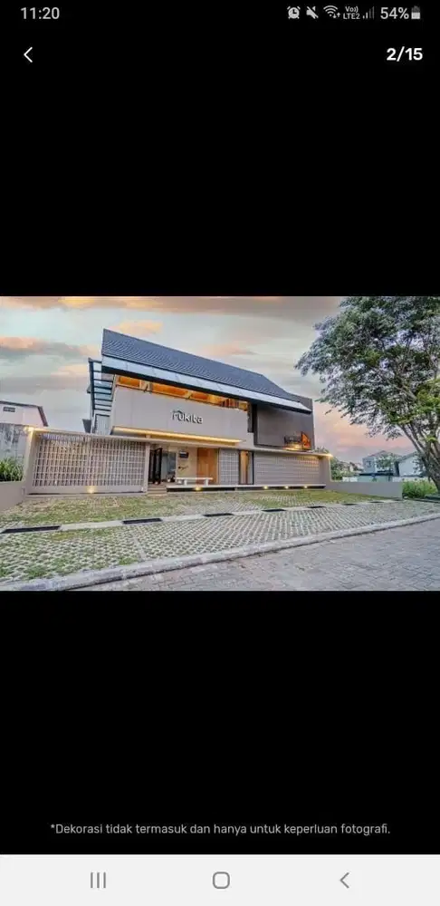 Kost an mewah nuansa bali fasilitas pool