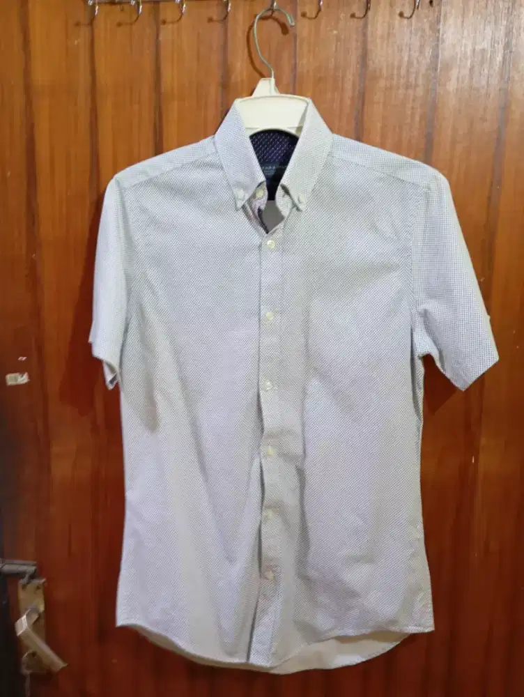Zara Original Kemeja Lengan Pendek
