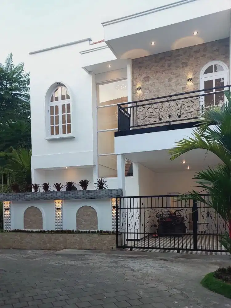 For sale rumah minimalis modern konsep MEDITERANIAN siulan