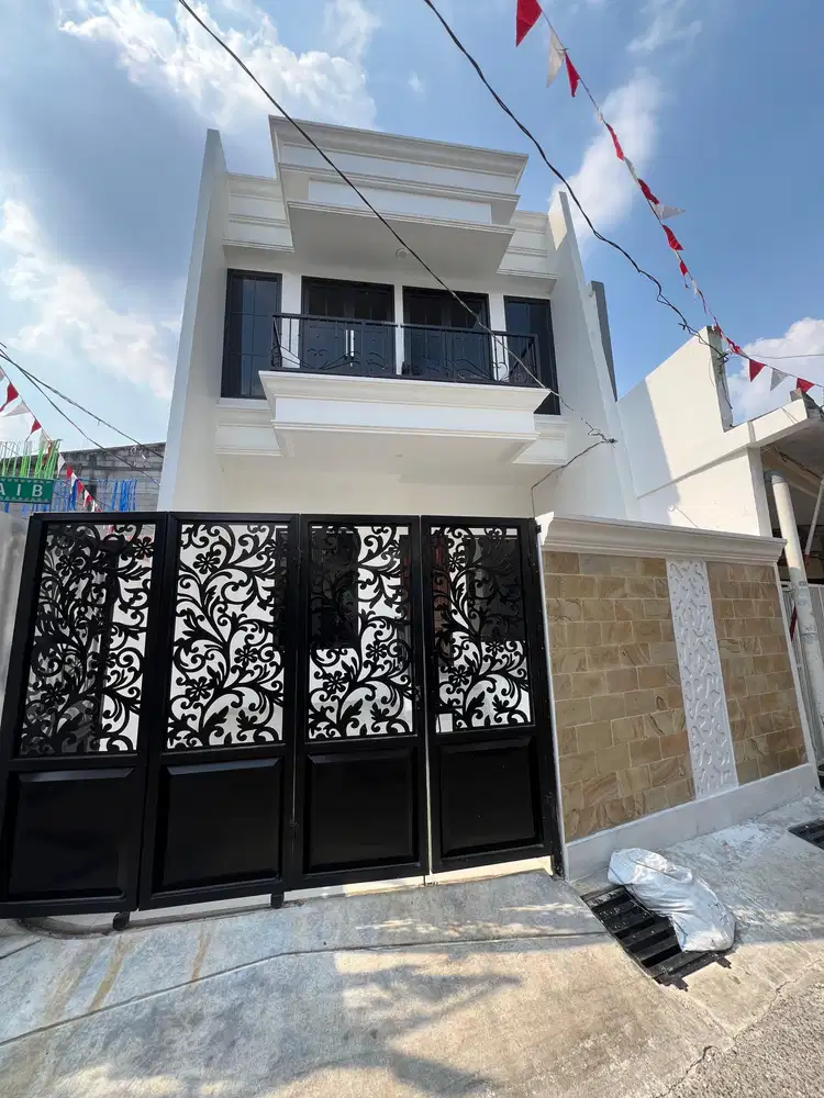 Dijual rumah baru siap huni di kalisari pasar rebo jakarta timur