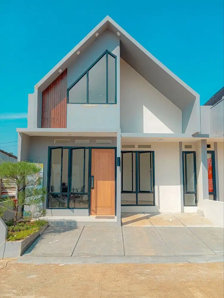 Cluster Modern minimalis pinggir jalan raya bogor kemang