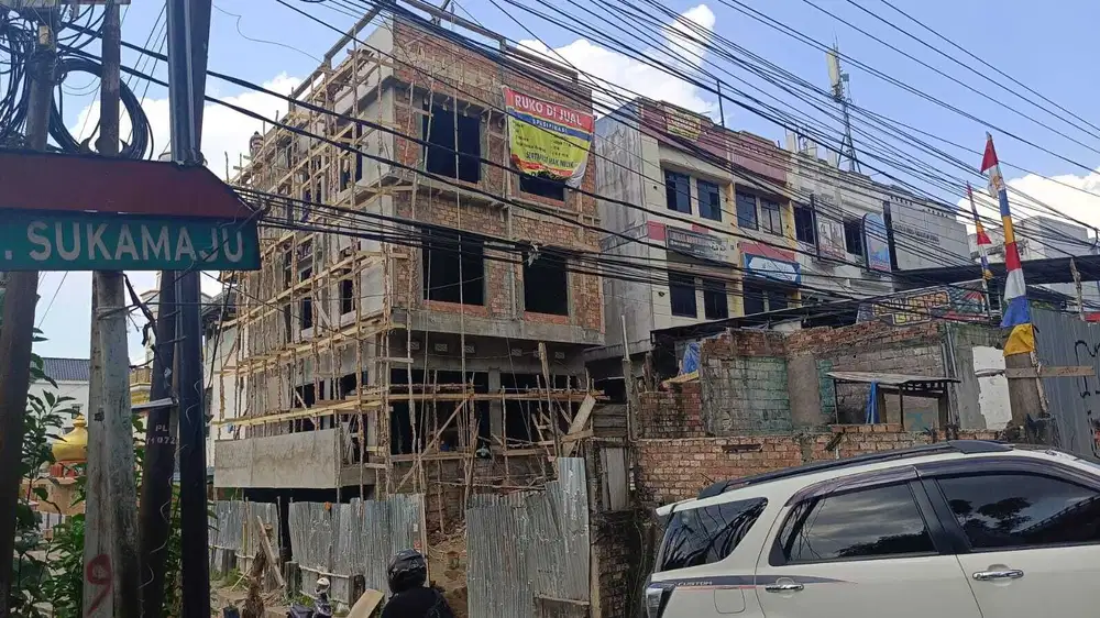 DIJUAL RUKO BARU HOOK JALAN KOLONEL H BURLIAN KM 7 PALEMBANG