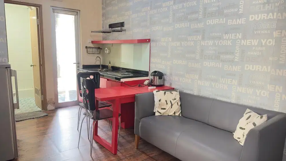 SEWA Apartemen Gunawangsa Manyar, 2 BR-CORNER, Furnish, Surabaya Timur