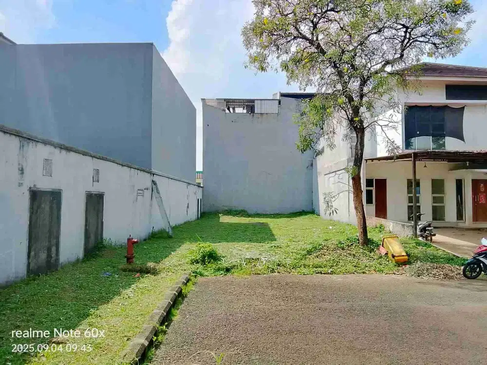 kavling siap bangun 200m² di grans wisata bekasi