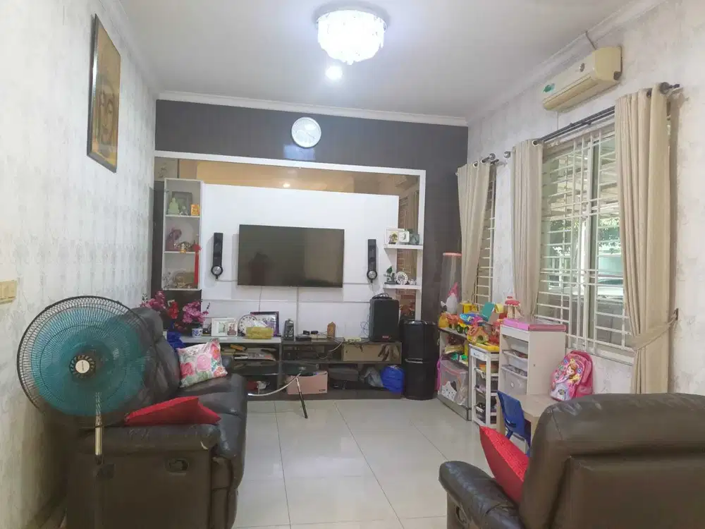 Disewa Rumah Green Lake Cluster Eropa 8x15 Furnished Siap Huni