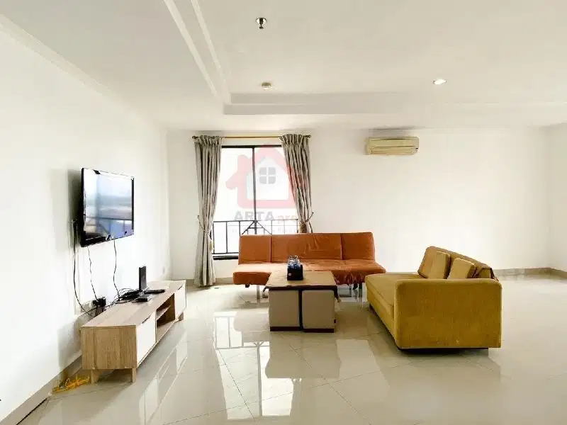 Dijual Apartemen Permata Safir Semi Furnished Siap Huni