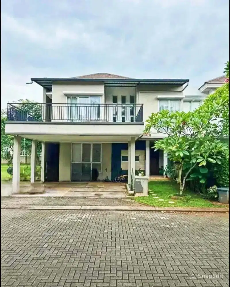 Dijual Cepat Rumah Di De Park Cluster Cajuputi BSD City dekat Aeon mal