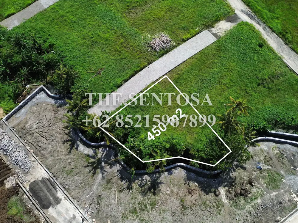 TANAH KEDUNGU LOS SUNGAI VIEW SAWAH SUNSET