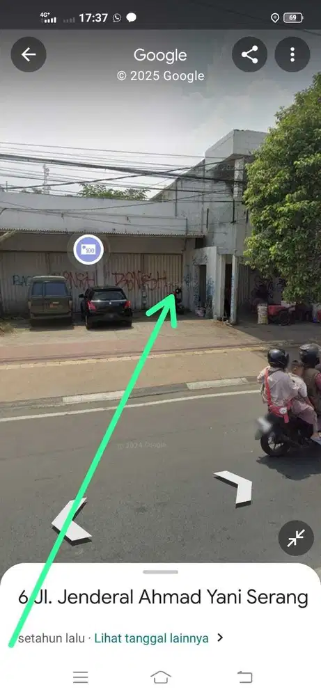 Jual tanah murah jalan ahmad yani kota serang surat SHM