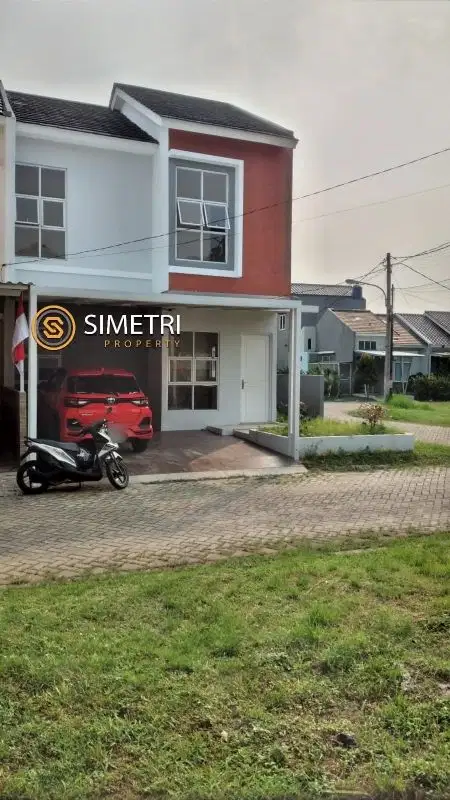 dijual rumah minimalis posisi hook dalam cluster jl Sumatra