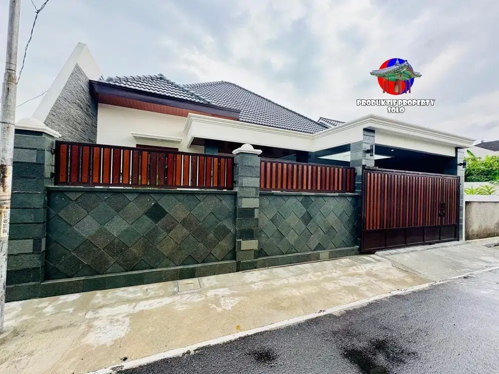 Rumah Mewah Modern Dekat GOR & Gate In/Exit Tol Solo