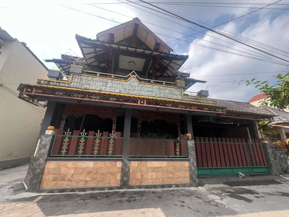 Rumah Besar Dalam Lingkungan Pemukiman Cocok Kantor Dekat Al Azhar