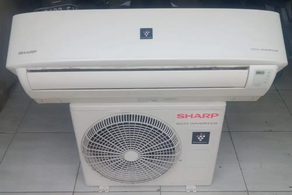 Ac bekas 0,5 pk merk sharp inverter