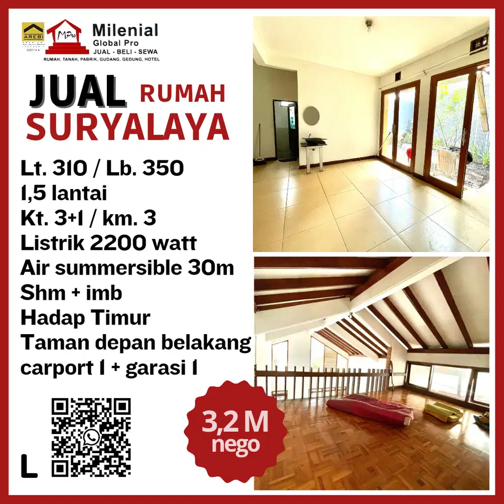 RUMAH BAGUS SIAP HUNI DI SURYALAYA