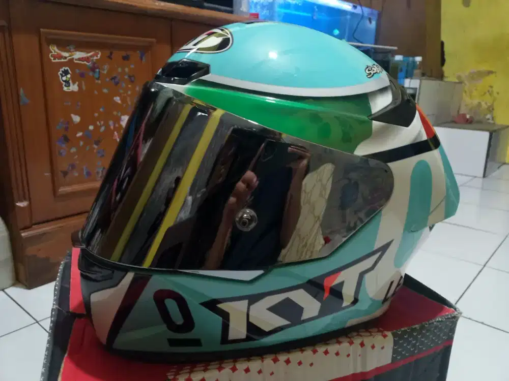 KYT TT course leopard dalla porta