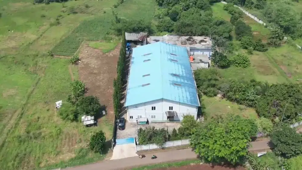 Dijual pabrik di gunung sindur bogor akses dekat bsd serpong