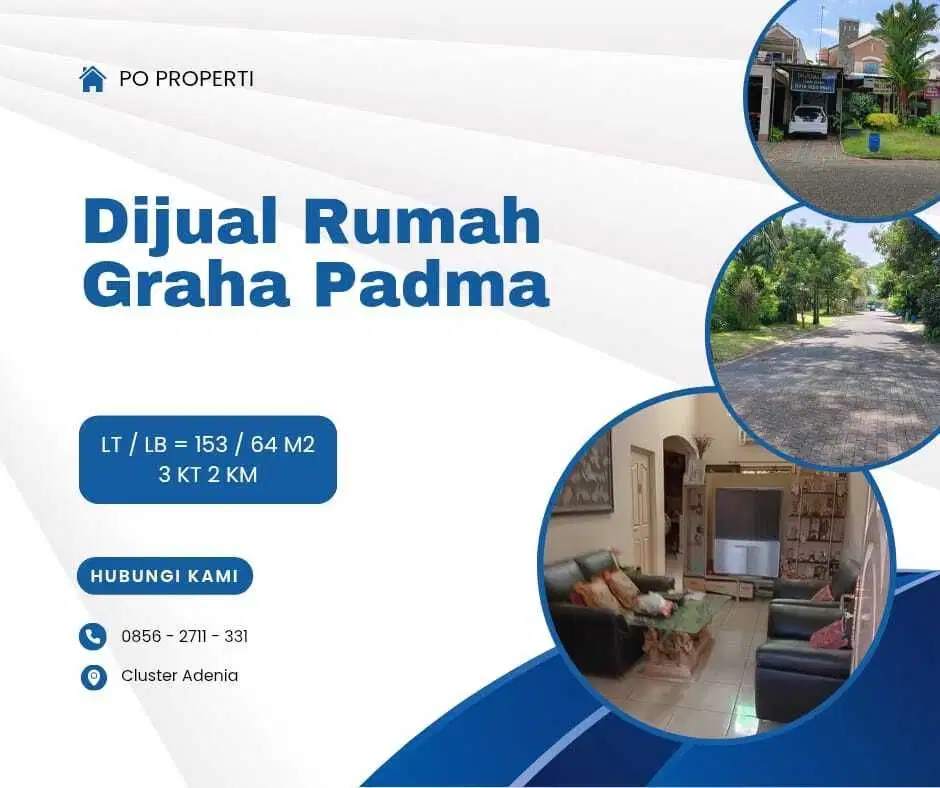 Rumah Bagus Siap Huni Graha Padma Semarang