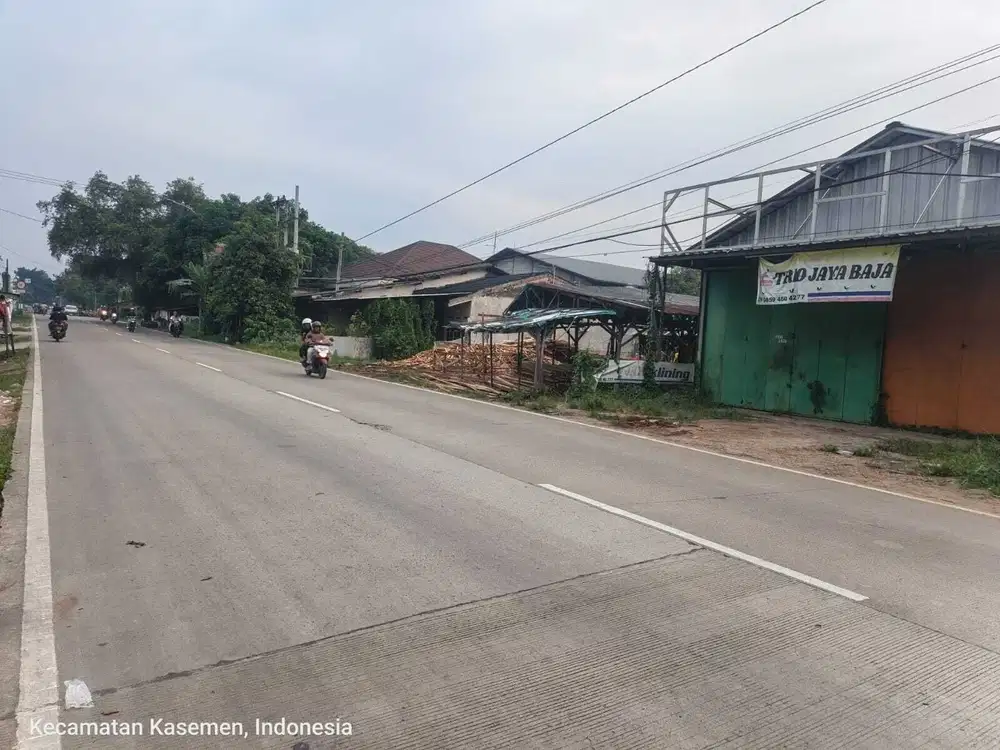 Jual ruko buat usaha surat SHM pinggir jalan raya