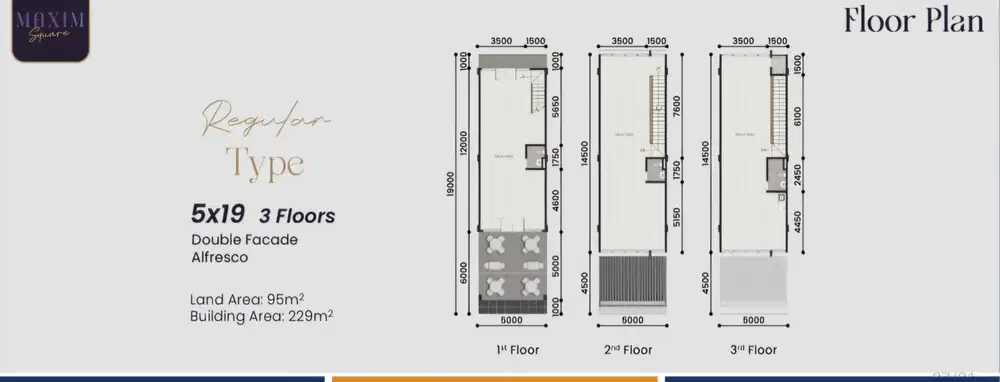 DIJUAL RUKO 3 LANTAI DI GADING SERPONG STRATEGIS DI JALAN BOULEVARD