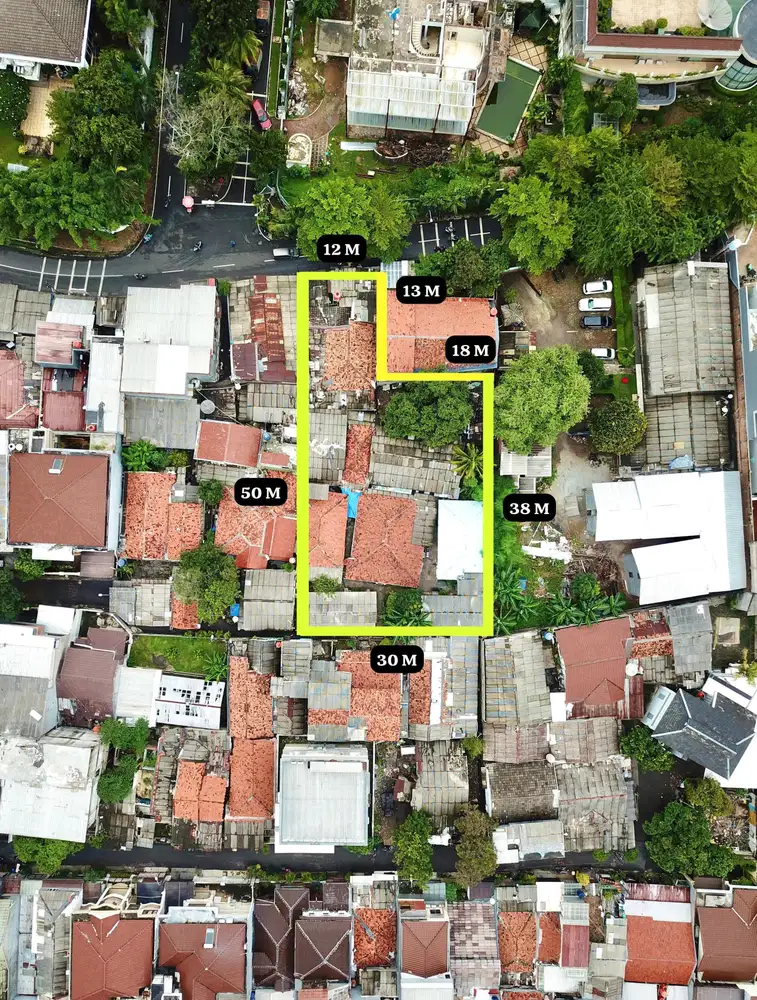 Dijual Rumah hitung Tanah di Permata Hijau