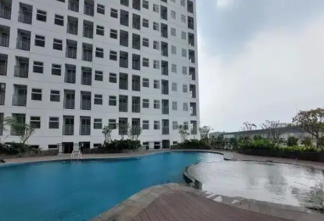Dijual cepat unfurnish apartement studio Serpong Garden Cisauk BSD
