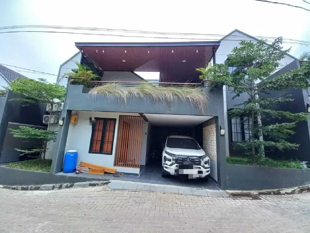 Dijual Rumah Cantik Style Jepang Banyak Bonus di Pancoran Mas Depok