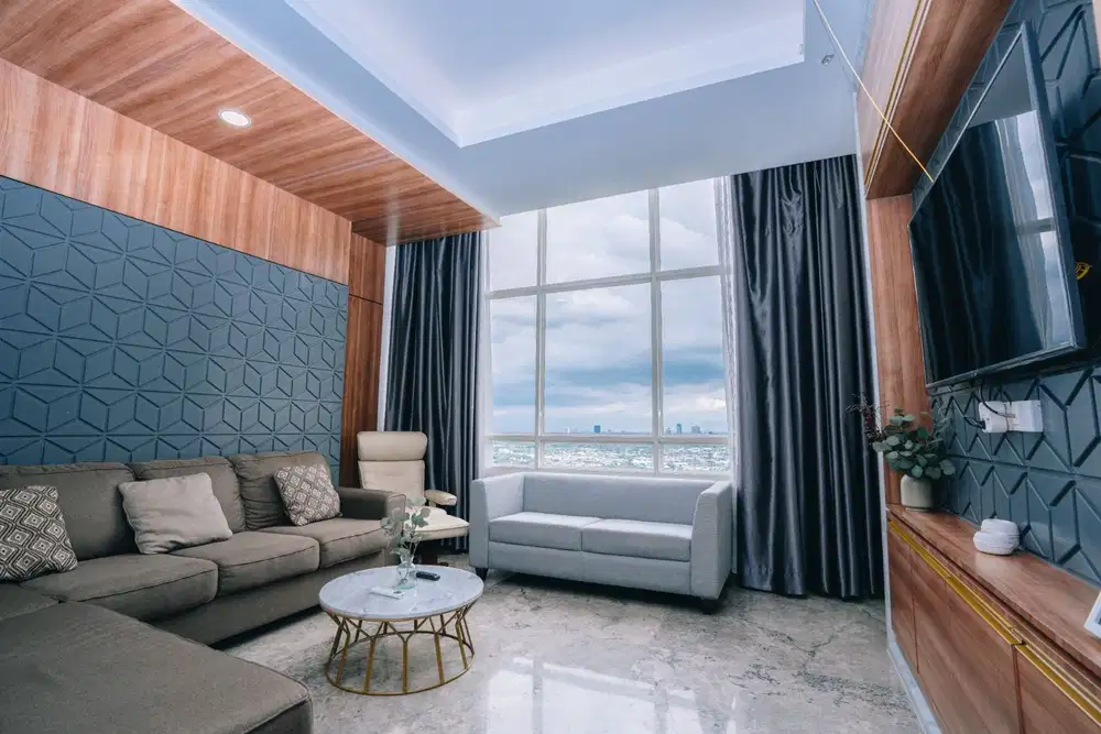 sewa apartemen 2 kamar 2BR kota tangerang dekat Tangcity Mall