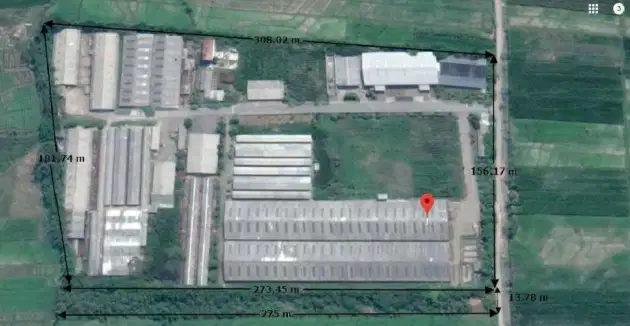 0648 - Dijual Tanah SHM 54359 m2 di Mojokerto