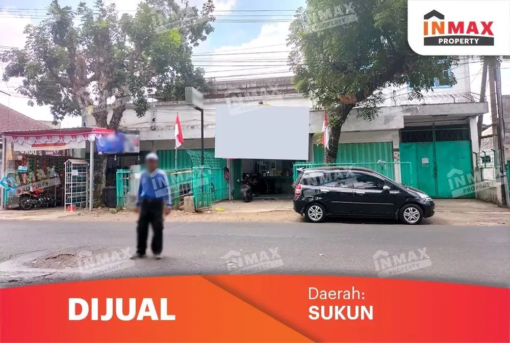 Di Jual Ruko + Pabrik Posisi Hook Lokasi Strategis Di Jl.  S. Supriadi