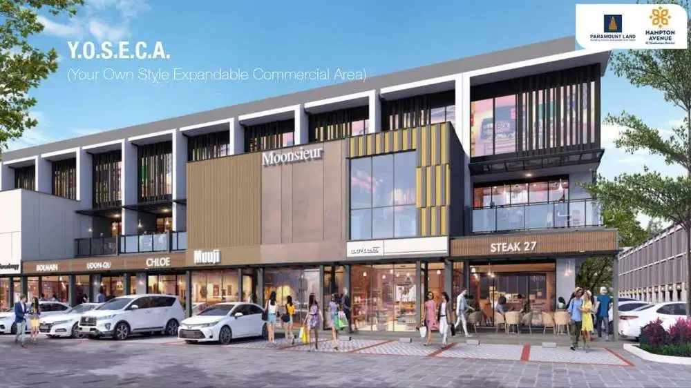 DIJUAL RUKO DI GADING SERPONG 2 LANTAI HAMPTON SEBELAH UMN & BLACK OWL