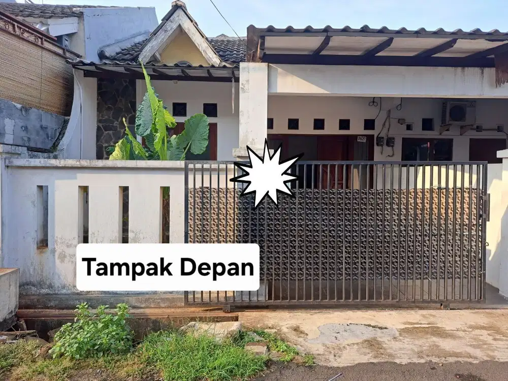 I134.Rumah dijual Cepat Di Perum Vila Dago Strategis pamulang Tangsel
