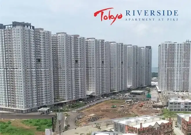 Dijual cepat BU 220juta apartemen tokyo riverside pik 2 baru