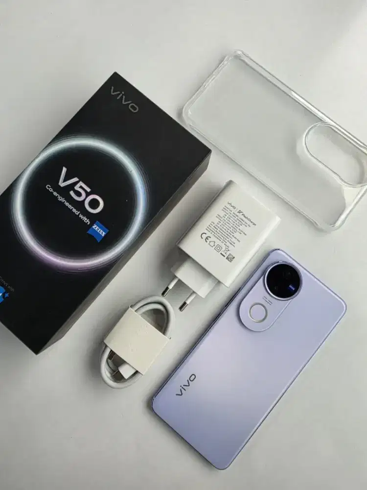 Vivo V50 5G 12/256 bergaransi Resmi, mulus no minus