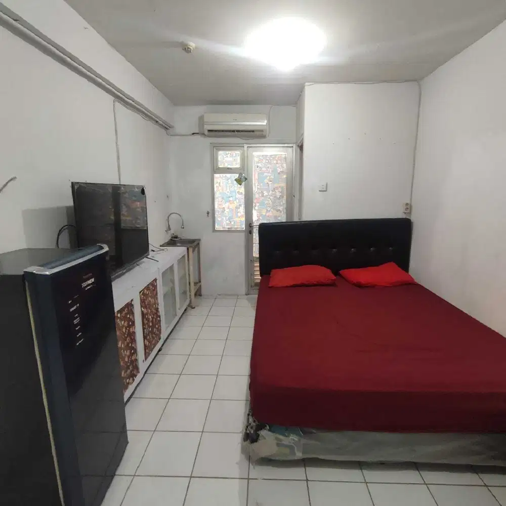 Disewakan Studio Apartemen Kelapa Gading Nias Furnish Bulanan Tahunan