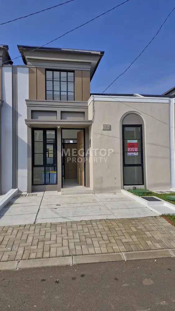 Rumah Siap Huni Disewa di Varenna Citra Raya Tangerang Gress New