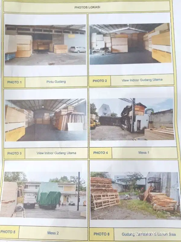 DIJUAL GUDANG, RUKO, & TANAH LT 3090 M JATIASIH