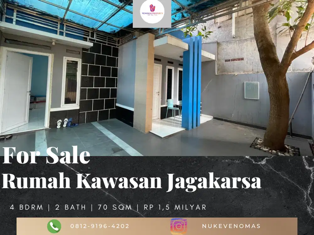 Dijual Rumah daerah Tanjung Barat Bagus Asri Tenang Sejuk Murah BU