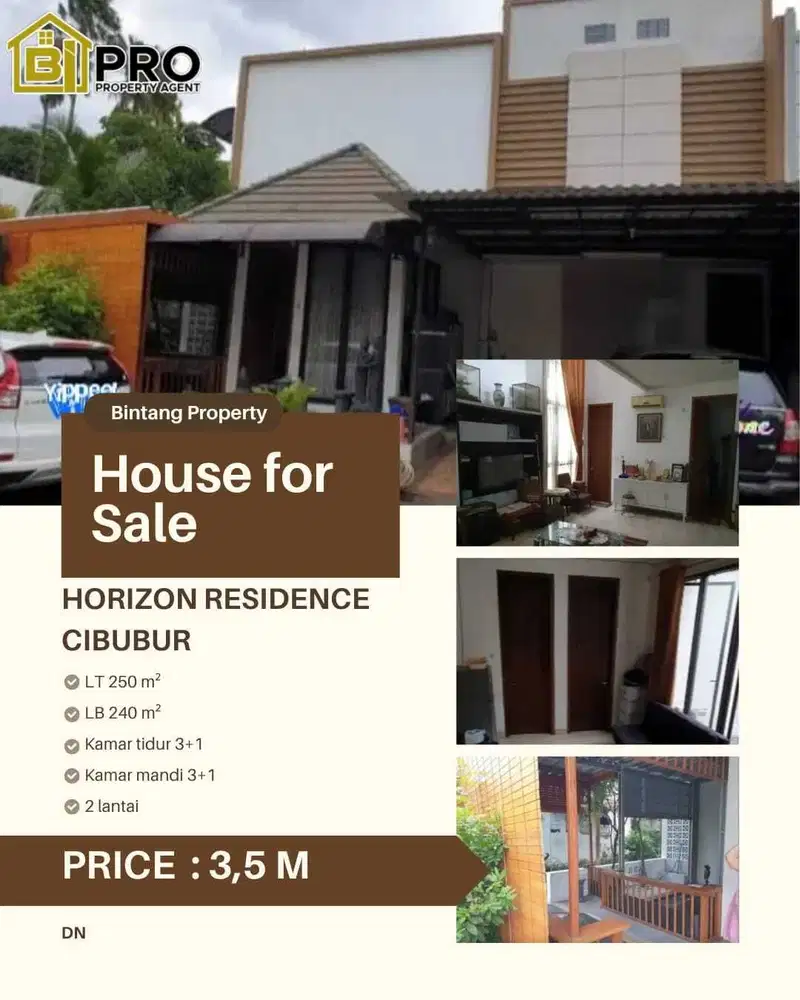 Dijual rumah cozy di cibubur